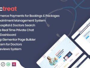 Doctreat – Hospitals and Doctors Directory WordPress Listing Theme