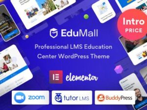 EduMall – Professional LMS Education Center WordPress Theme