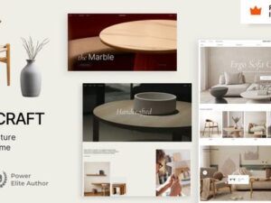 ErgoCraft – Furniture Shop WordPress Theme