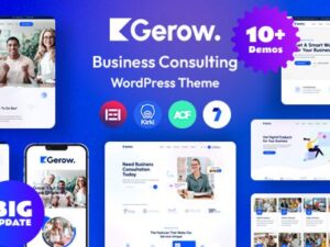 Gerow – Business Consulting WordPress Theme