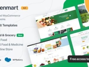 GreenMart – Organic & Food WooCommerce WordPress Theme 4.2.12