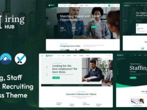 Hiring Hub – Staffing Agencies WordPress Theme