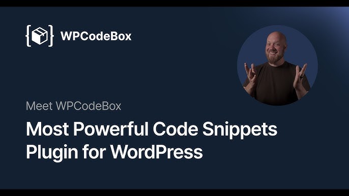 WPCodeBox – WordPress Code Snippets Plugin