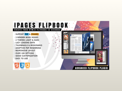 iPages – FlipBook Image & PDF Viewer for WordPress