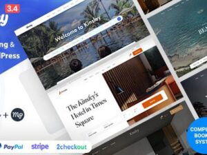 Kinsley – Hotel Booking Theme