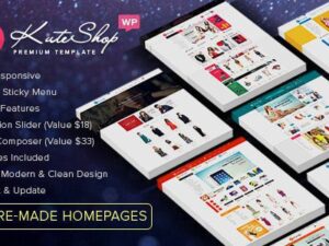 KuteShop – Fashion, Electronics & Marketplace Elementor WooCommerce Theme (RTL Supported)