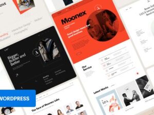 Moonex – Agency & Portfolio WordPress Theme