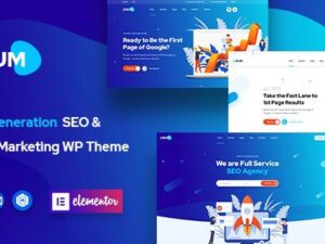 Onum – SEO & Marketing Elementor WordPress Theme