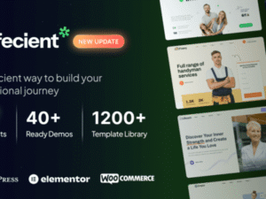 Profecient – Multipurpose Elementor Business & WooCommerce WordPress Theme