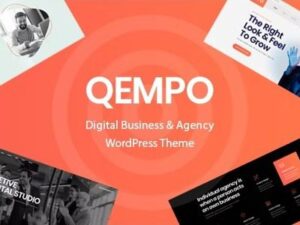 Qempo – Digital Agency Services WordPress Theme