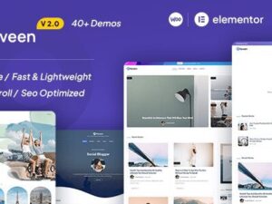 Raveen – Personal Blog & Magazine WordPress Theme