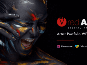 Red Art – Artist Portfolio WordPress