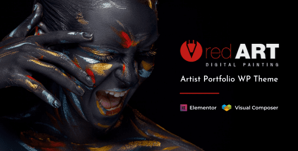 Red Art – Artist Portfolio WordPress