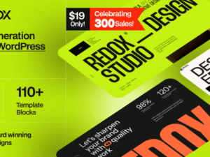 Redox – Creative Agency Portfolio WordPress Theme