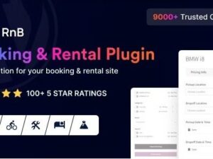 RnB – WooCommerce Booking & Rental Plugin