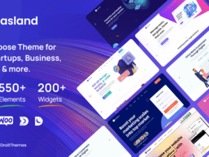 SaasLand – Saas, Startup, Technology & IT Solutions WordPress Theme