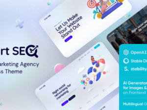 SmartSEO – SEO & Marketing Services WordPress Theme