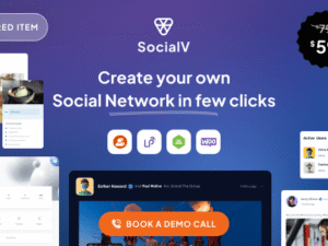 SocialV – Social Network and Community BuddyPress Theme