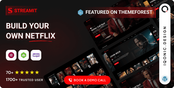 Streamit WP – Video Streaming WordPress Theme
