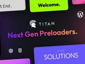 Titan Preloaders – Page Transitions WordPress Plugin