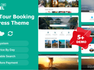 Travel – Tour Booking WordPress Theme