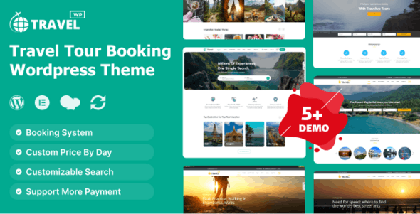 Travel – Tour Booking WordPress Theme