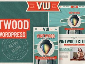 VintWood – a Vintage, Retro WordPress Theme