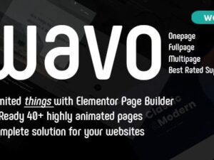 Wavo – Creative Portfolio & Agency Theme