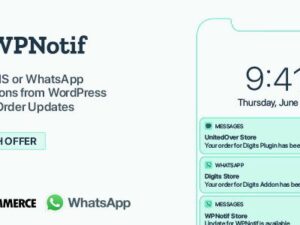 WPNotif – WordPress SMS & WhatsApp Message Notifications