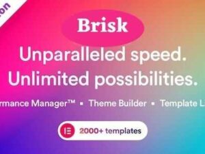 Brisk – Multi-Purpose Elementor WordPress Theme 6.2.8