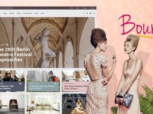 Bourz – Life, Entertainment & Fashion WordPress Blog Theme 7.0.11