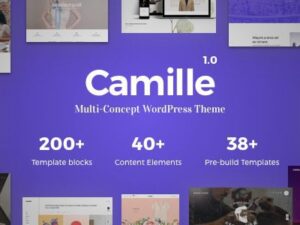 Camille – Multi-Concept WordPress Theme 1.8.0