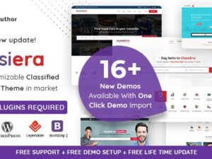 Classiera – Classified Ads WordPress Theme 4.0.34