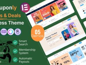 Couponly – Coupons, Deals, Discounts & Affiliate WordPress Theme 1.5.0