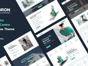 Cybron – Prosthetics Medical Center WordPress Theme 1.0.2