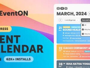 EventOn + Addons – WordPress Virtual Event Calendar Plugin 5.0.6
