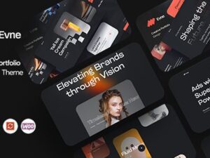 Evne – Creative Portfolio WordPress Theme 1.0