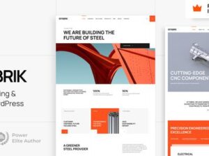 Fabrik – Industrial WordPress Theme v.22