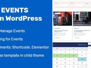FullEvents – Event Plugin WordPress 1.3.2