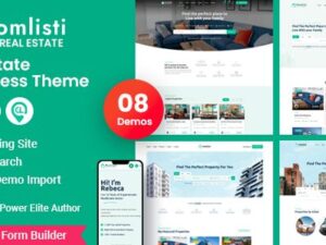 Homlisti - Real Estate WordPress Theme + RTL 3.1.8 