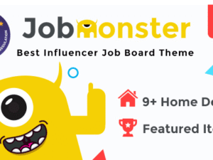 Jobmonster – Job Board WordPress Theme 4.8.3.1