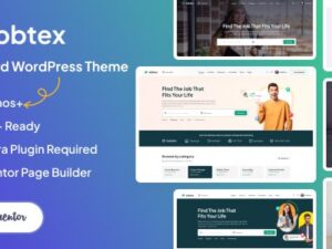 Jobtex – Job Board WordPress Theme 1.2.22