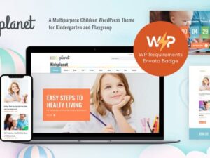 Kids Planet – Children Kindergarten and Playgroup WordPress Theme 2.2.14.2