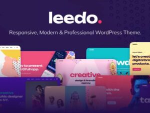 Leedo – Modern, Colorful & Creative Portfolio WordPress Theme 3.0.0