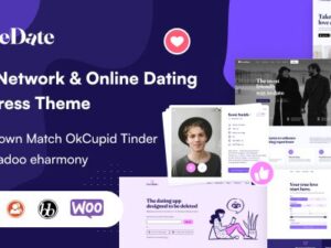 LoveDate – Social Dating Network WordPress Theme 3.6.5