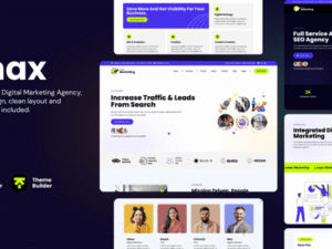 Lunax – Digital Marketing Agency & SEO WordPress Theme 6.1
