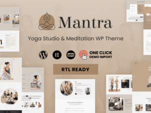 Mantra – Yoga Fitness WordPress Theme 1.0.7