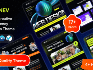 Renev – Creative Digital Agency WordPress Theme 1.0.1