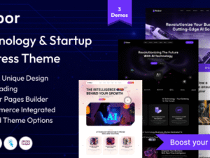 Robor – AI and Automation Integration WordPress Theme 1.0