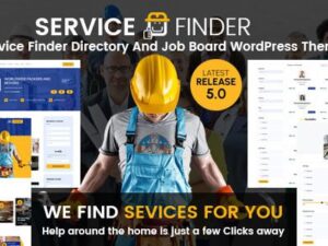 Service Finder – Directory and Job Board WordPress Theme 6.1